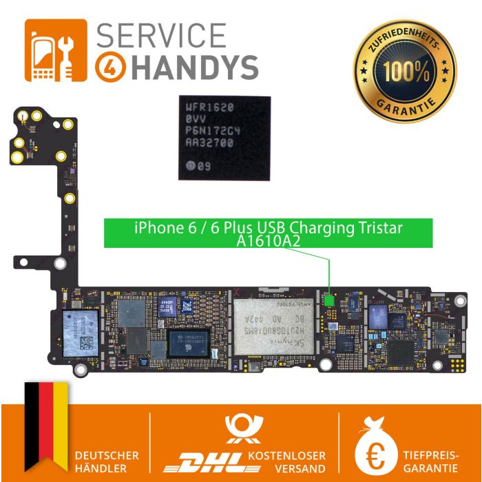 1610A2 U2 IC iPhone 6 6+ 5S 5C USB Charging Chip Tristar
