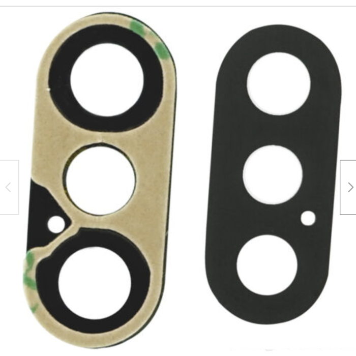 S4H Kamera Linse Glas Camera Glass Lens + Sticker OEM geignet für iPhone XS MAX