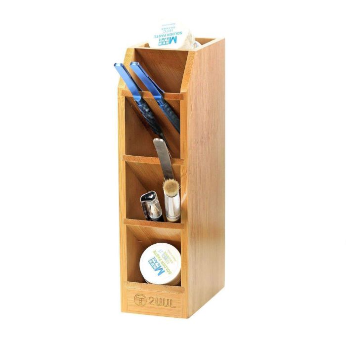 2UUL Bamboo Tool Storage Rack ST01 Aufbewahrungsbox Werkzeugbox Werkzeugkiste
