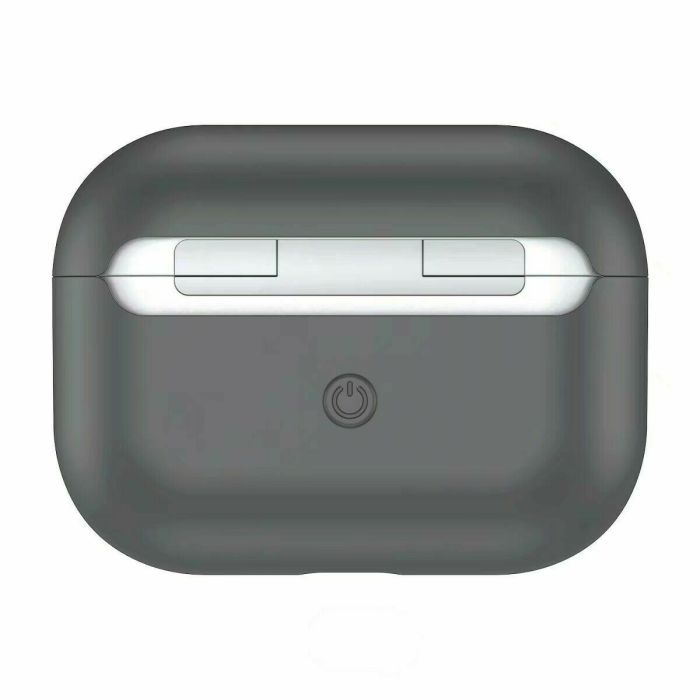 Airpods Pro Schutzhülle Case Silikon Hülle GRAU Tasche Cover für Apple Kopfhörer