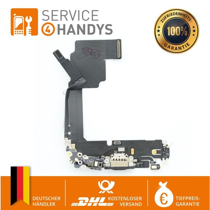 Apple iPhone 15 Pro Ladebuchse Titan Nature Dock Connector  NEU TOP