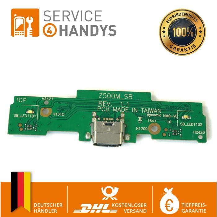 ASUS Zenpad 3S 10 Z500M-SB P027 Dock-Port-Anschluss PCB-Ladekarte Platine
