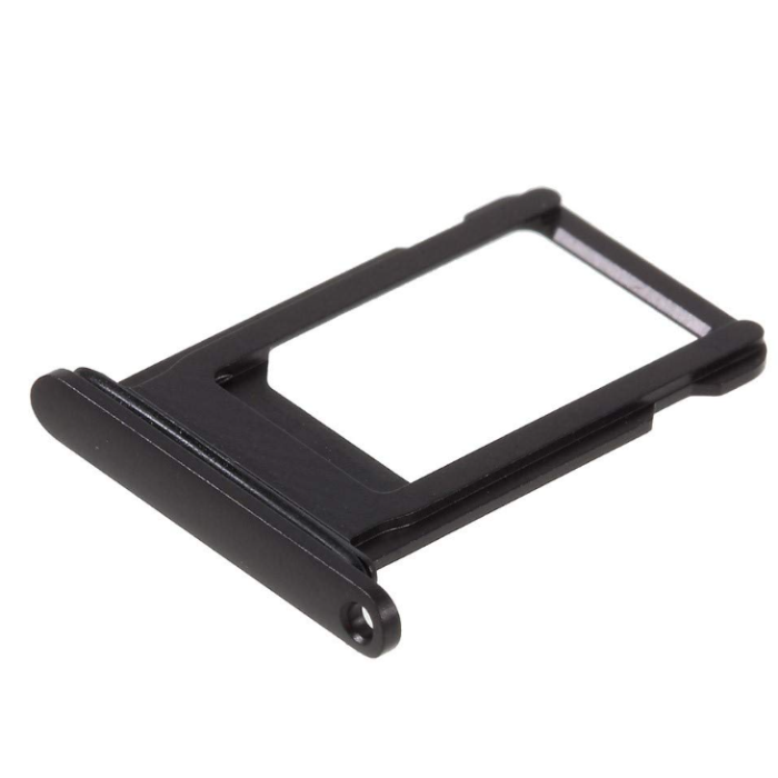 S4H SIM Card Tray Slot Karten Halter Halterung spacegrey Grau geeignet für iPhone 8