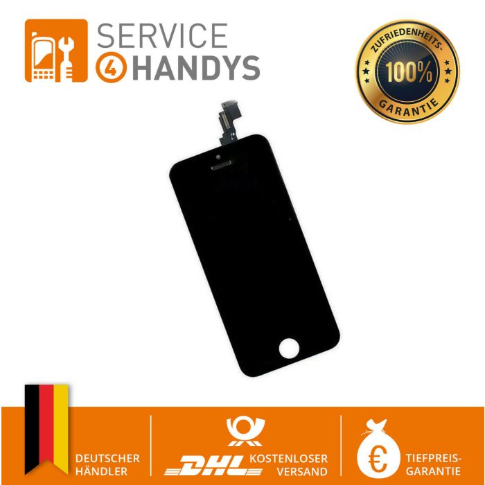 Display LCD für iPhone 5C Scheibe Bildschirm Touchscreen SCHWARZ