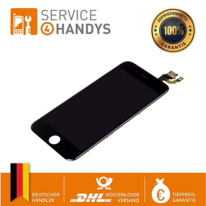 Display LCD für iPhone 6S Plus Scheibe Bildschirm Touchscreen SCHWARZ