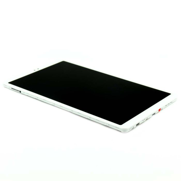 Display komplett mit Rahmen für Samsung Galaxy Tab A7 Lite LTE (SM-T225) (Original Service Pack)