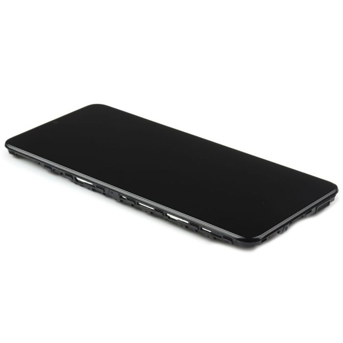 Display komplett mit Rahmen für Samsung Galaxy A13 5G (A136) (Original Service Pack) (Black)