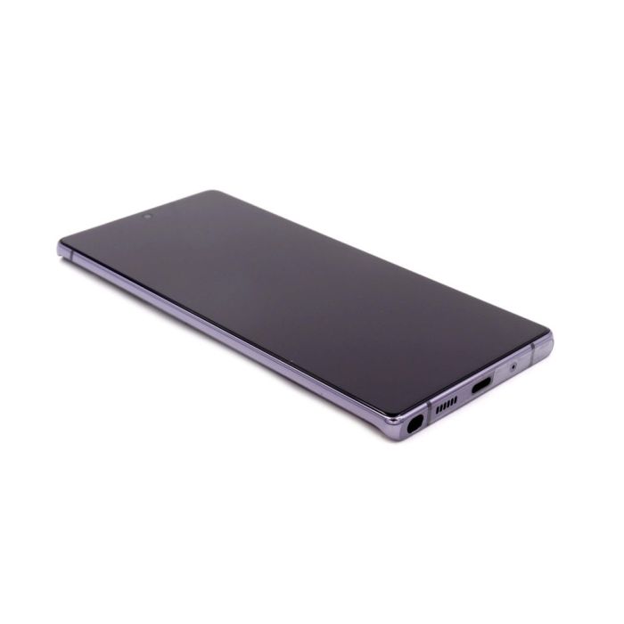 Display komplett mit Rahmen für Samsung Galaxy Note 20 (Original Service Pack)