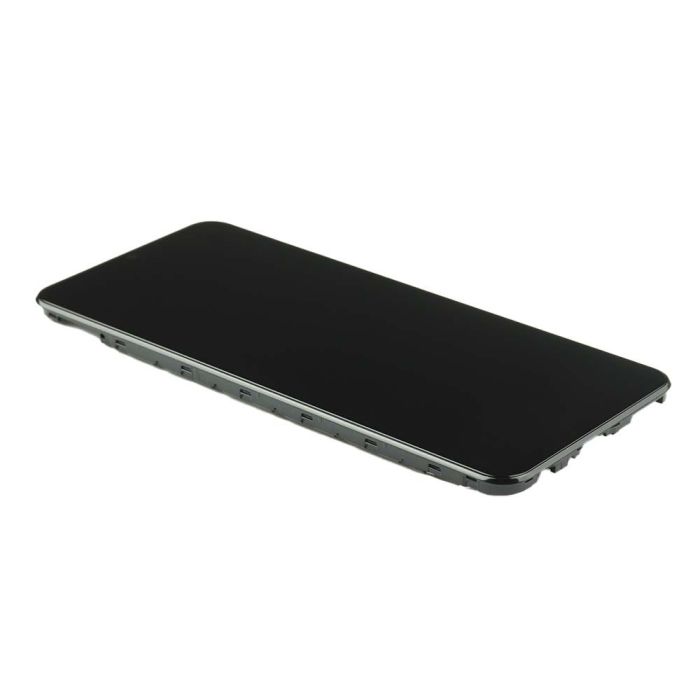 Display komplett mit Rahmen für Samsung Galaxy M23 5G (Original Service Pack) (Black)