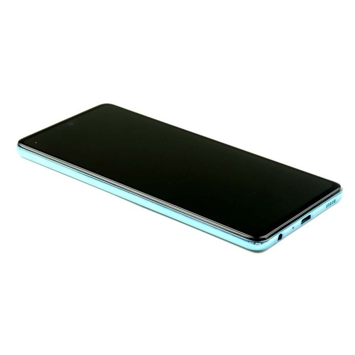 Display komplett mit Rahmen für Samsung Galaxy A72 4G (Original Service Pack)