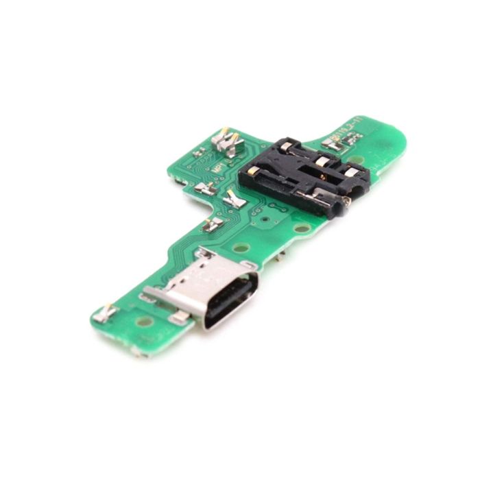 Ladebuchse mit Kopfhöreranschluss und Sensor für Samsung Galaxy A20s (M12 Version) (A207F) (OEM-Qualität)