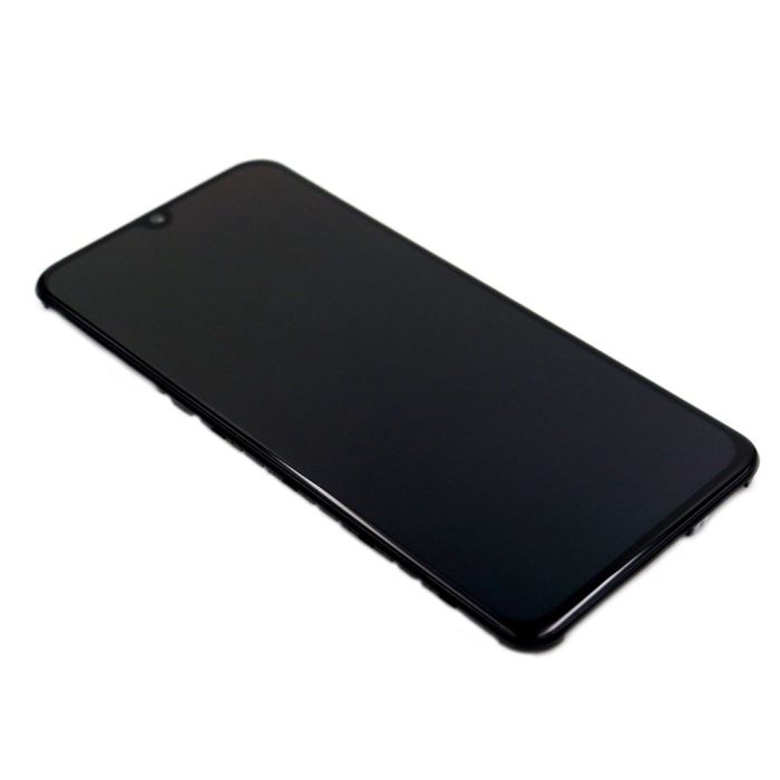 Display komplett mit Rahmen für Samsung Galaxy A40 (A405F) (Original Service Pack) (Black)