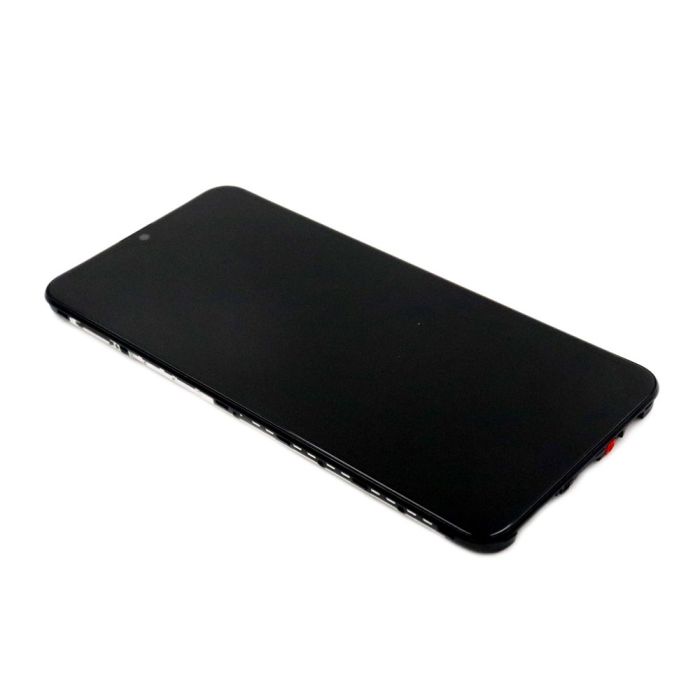 Display komplett mit Rahmen für Samsung A10s (A107F) (Original Service Pack) (Black)