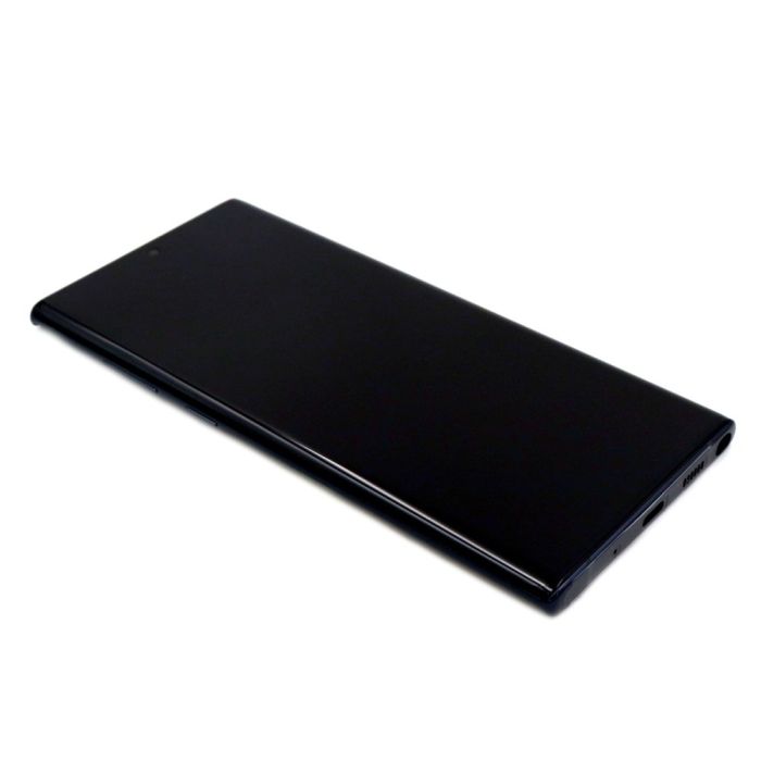 Display komplett mit Rahmen (vormontiert) für Samsung Galaxy Note 10 Plus (N975F) (Original Service Pack)