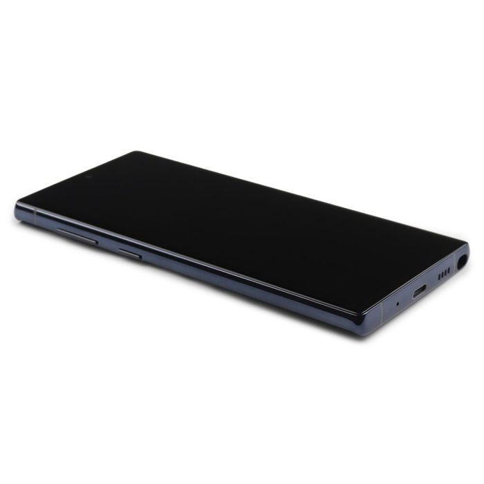 Display komplett mit Rahmen für Samsung Galaxy Note 10 (N970F) (In-Cell) (Black)