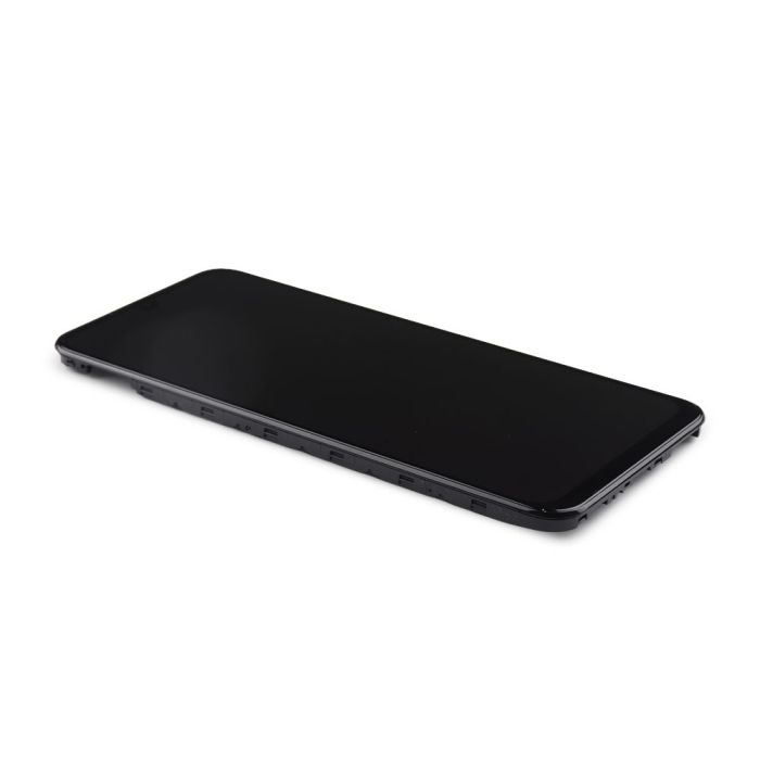 Display komplett mit Rahmen für Samsung Galaxy M34 5G (Original Service Pack) (Midnight Blue)