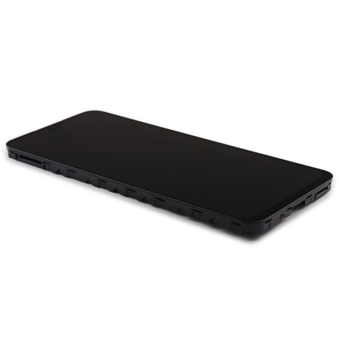 Display komplett mit Rahmen für Samsung Galaxy A16 4G (SM-A165F) (Original Service Pack) (Black)