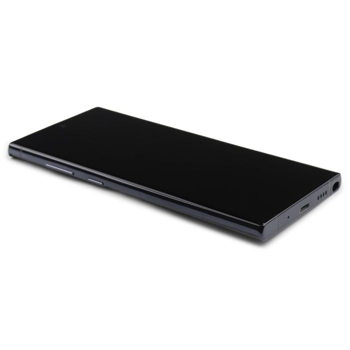 Display komplett mit Rahmen für Samsung Galaxy Note 10 Plus (N975F) (In-Cell) (Black)