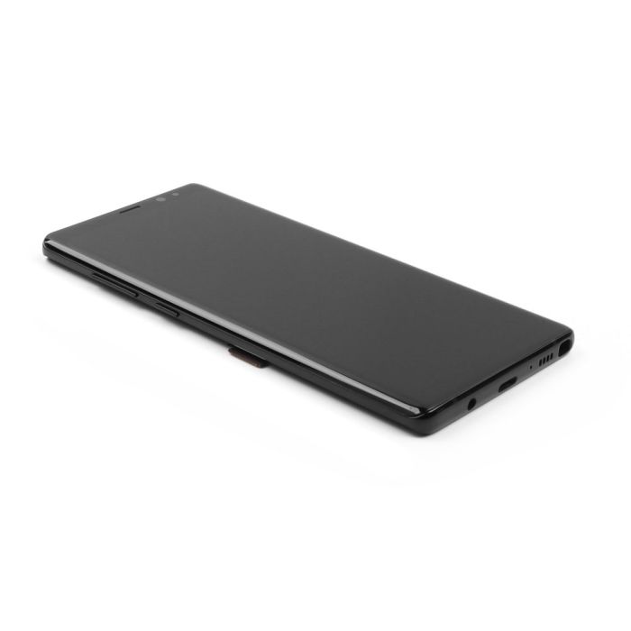 Display komplett mit Rahmen für Samsung Galaxy Note 8 (N950F) (Soft OLED) (Midnight Black)