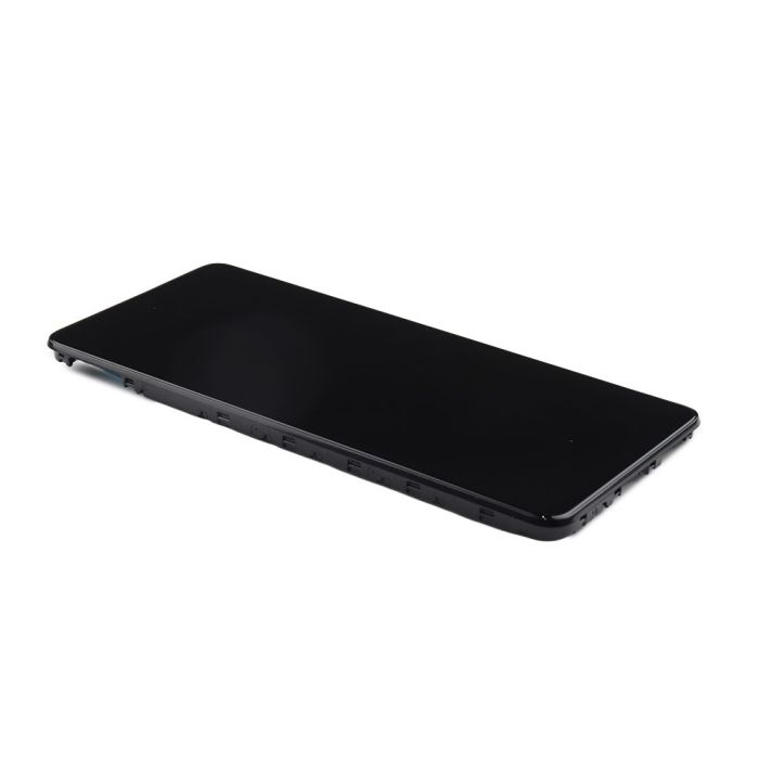 Display komplett mit Rahmen für Samsung Galaxy M54 (SM-M546B) (Original Service Pack) (Black)
