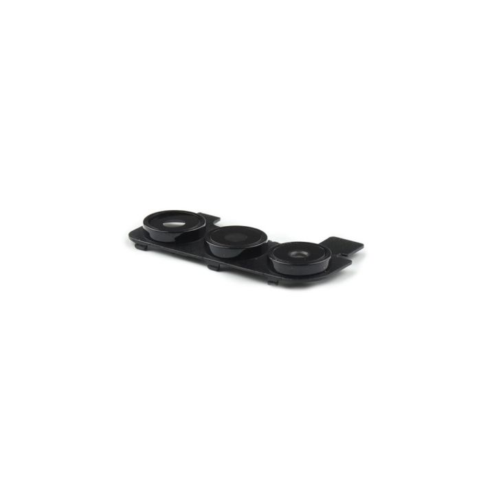 Kameraglas hinten mit Rahmen für Samsung Galaxy A15 (SM-A155F) (OEM-Qualität) (Black)