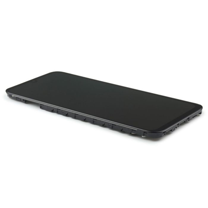 Display komplett mit Rahmen für Samsung Galaxy A25 5G (SM-A256) (Original Service Pack) (Black)