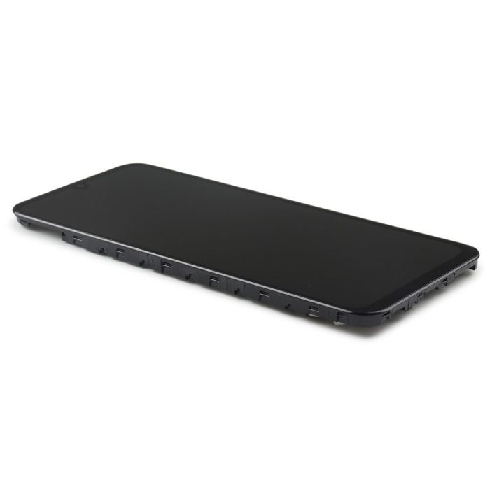 Display komplett mit Rahmen für Samsung Galaxy A24 4G (SM-A245F) (Original Service Pack) (Black)