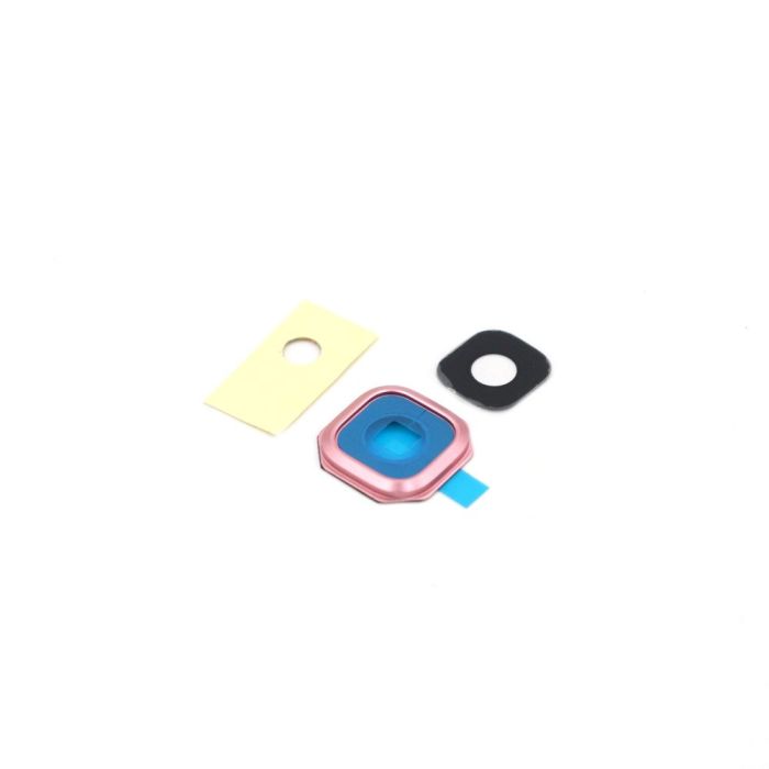 Kameraglas hinten für Samsung Galaxy A7 2016 (A710F) (OEM-Qualität) (Pink)