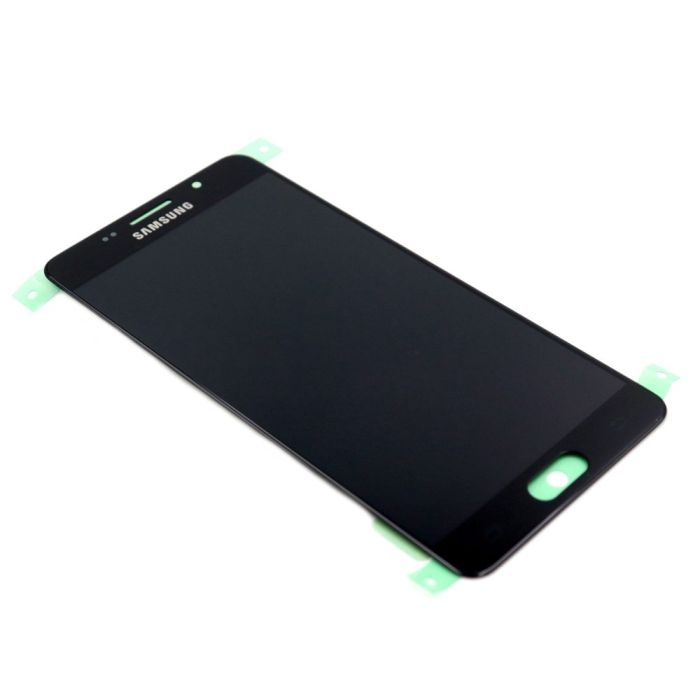 Display (mit Kleber) für Samsung Galaxy A5 2016 (A510F)Black (Original Service Pack) (Black)