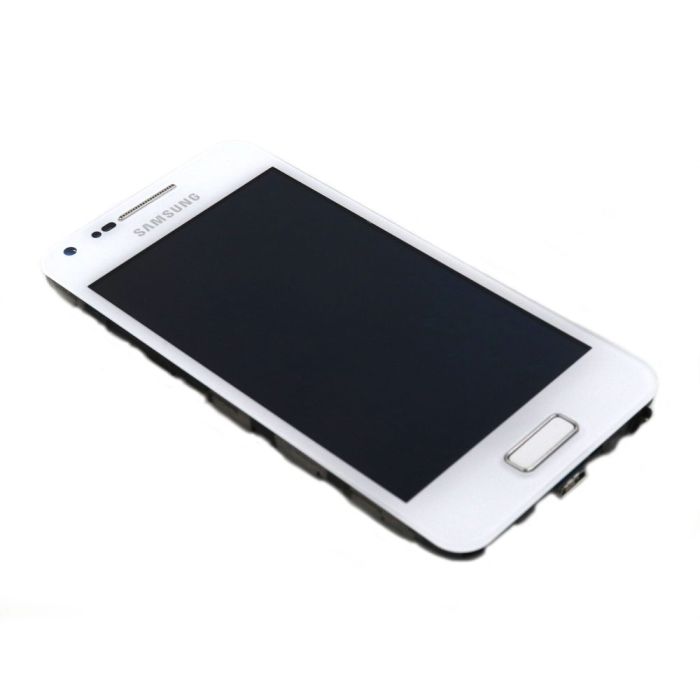 Display komplett mit Rahmen für Samsung S Advance (I9070) (Refurbished) (White)