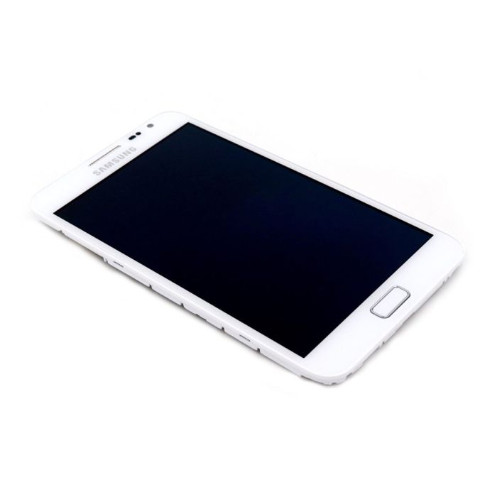 Display komplett mit Rahmen für Samsung Galaxy Note 1 (N7000 (Refurbished) (White)
