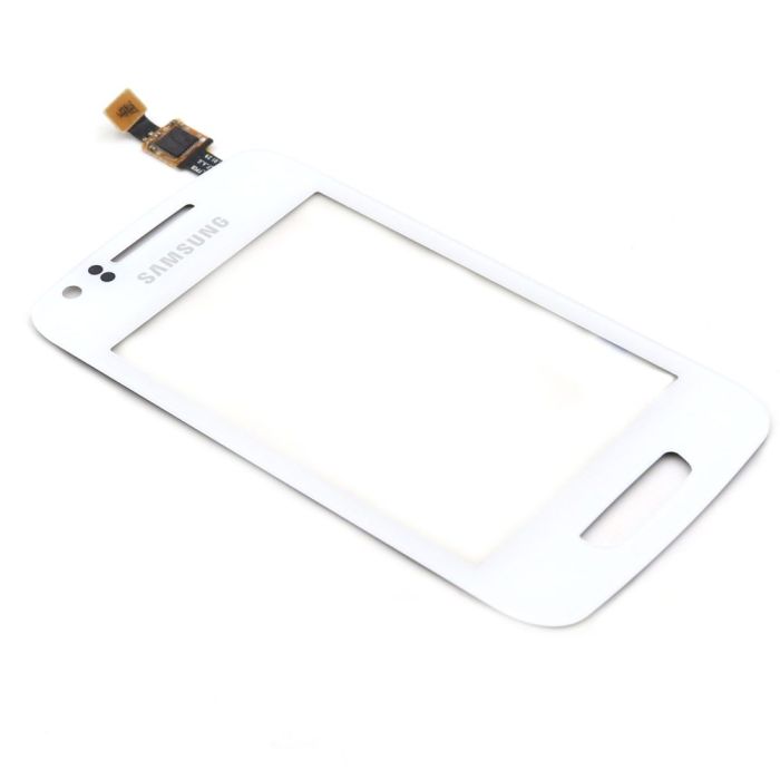 Touchscreen (mit Kleber) für Samsung Wave Y (S5380) (OEM-Qualität) (White)
