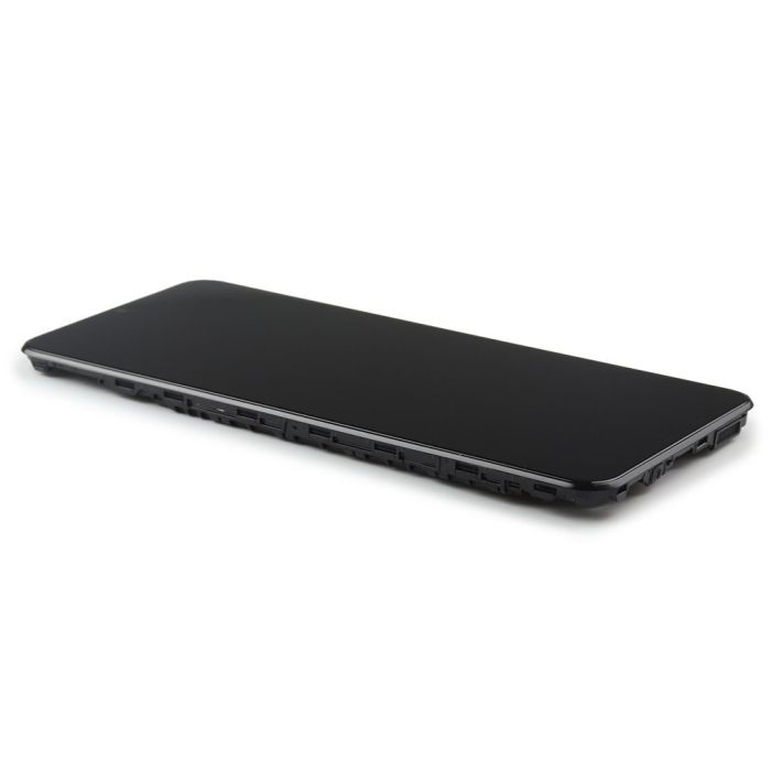 Display komplett mit Rahmen für Samsung Galaxy M13 5G (SM-M13) (Original Service Pack) (Black)