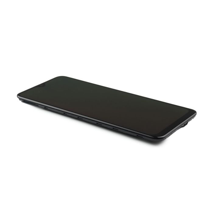 Display komplett mit Rahmen für Samsung Galaxy A30s (SM-A307F) (In-Cell) (Black)