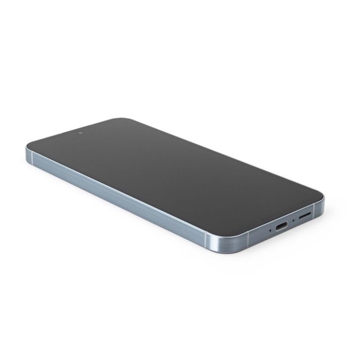Display komplett mit Rahmen für Samsung Galaxy A55 (Soft OLED)