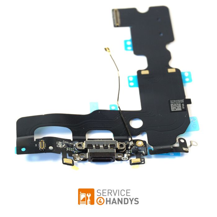 Für Apple iPhone 7 Plus Ladebuchse Dock Connector Flex Mikrofon Schwarz NEU