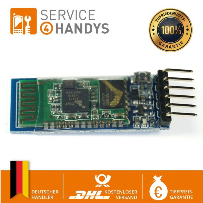 HC-05 6-Pin USB Bluetooth Modul Button Master/Slave Arduino Raspberry Pi
