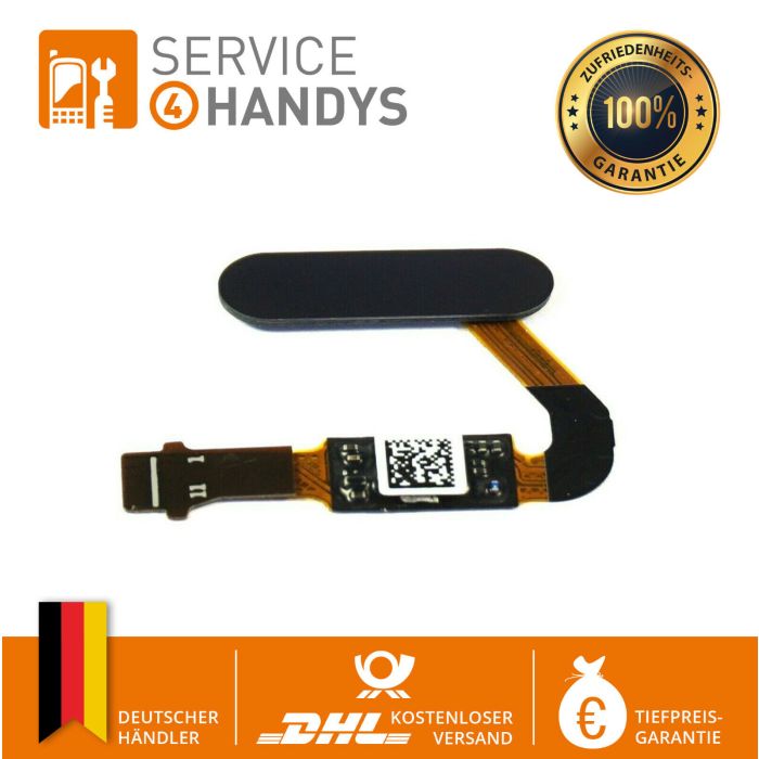Home Button Fingerprint Sensor Flex Key Black Schwarz für Huawei Mate 10