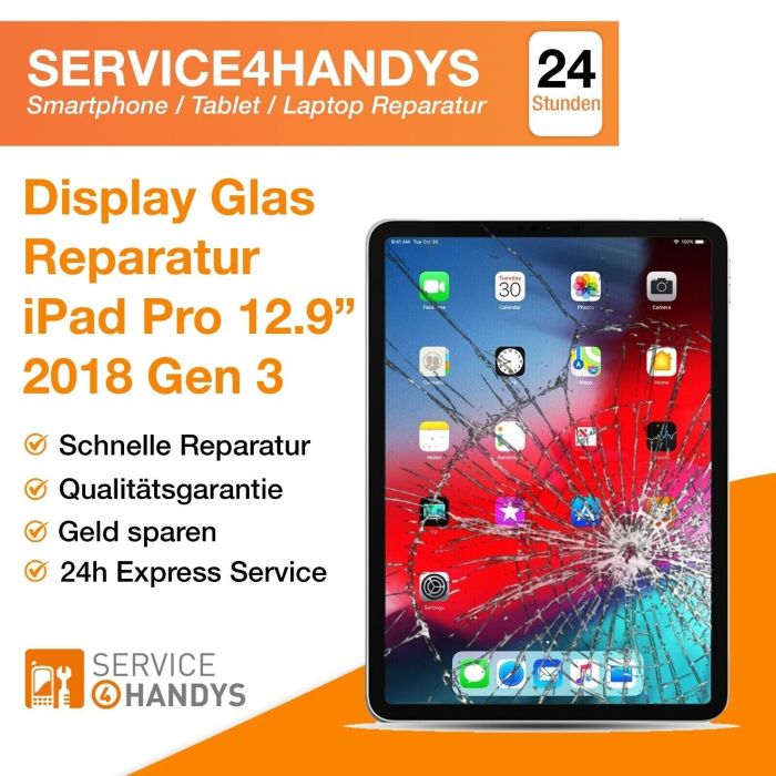 iPad Pro 12.9" 2018 GLAS + AKKU Austausch
