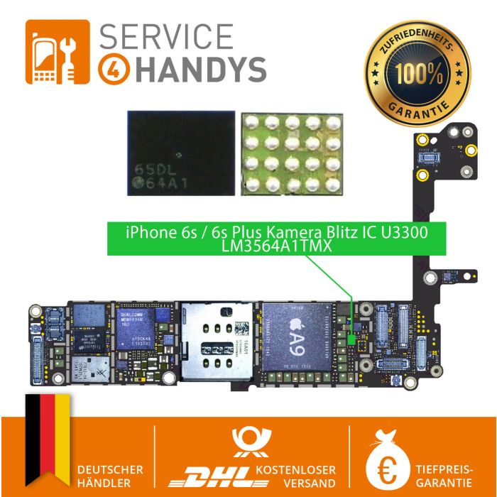 iPhone 6s / 6s Plus Kamera Blitz IC U3300 LM3564A1TMX