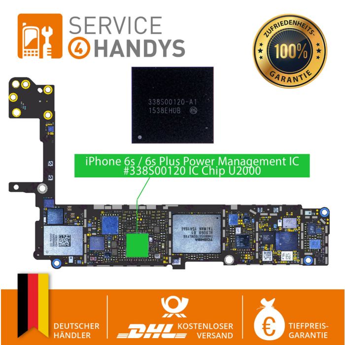 iPhone 6s / 6s Plus Power Management IC #338S00120 IC Chip U2000