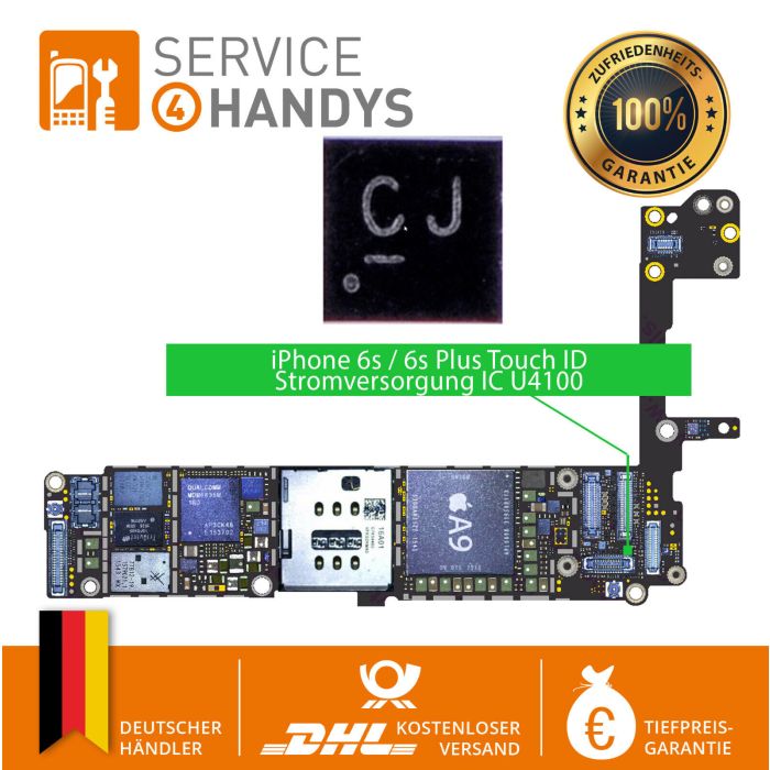 iPhone 6s / 6s Plus Touch ID Stromversorgung IC U4100