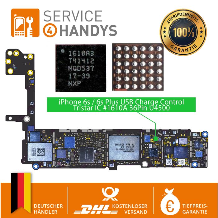 iPhone 6s / 6s Plus USB Charge Control Tristar IC #1610A 36Pin U4500