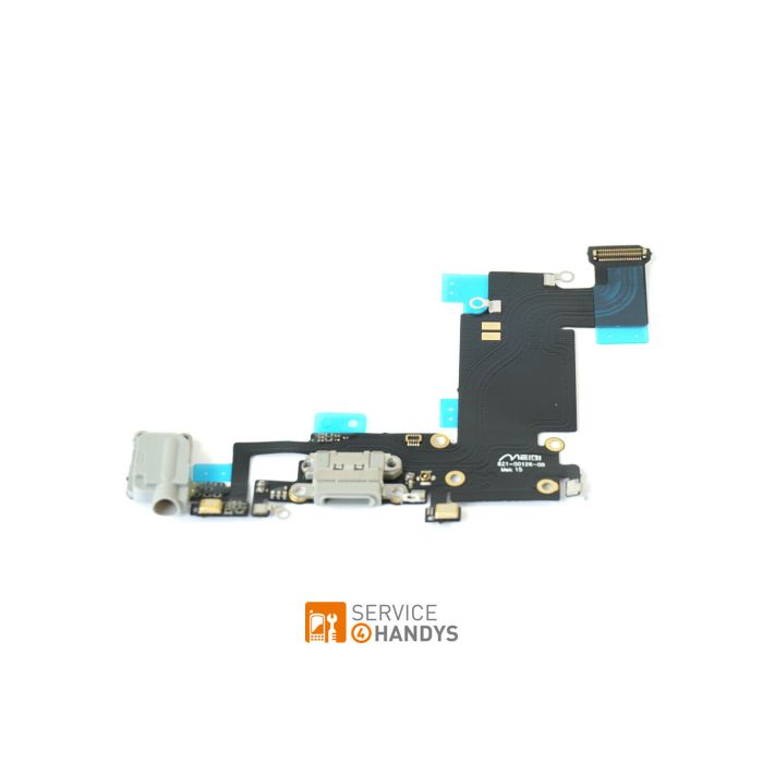 iPhone 6S PLUS Dock Connector Ladebuchse Mikrofon Antenne Audio schwarz/grau