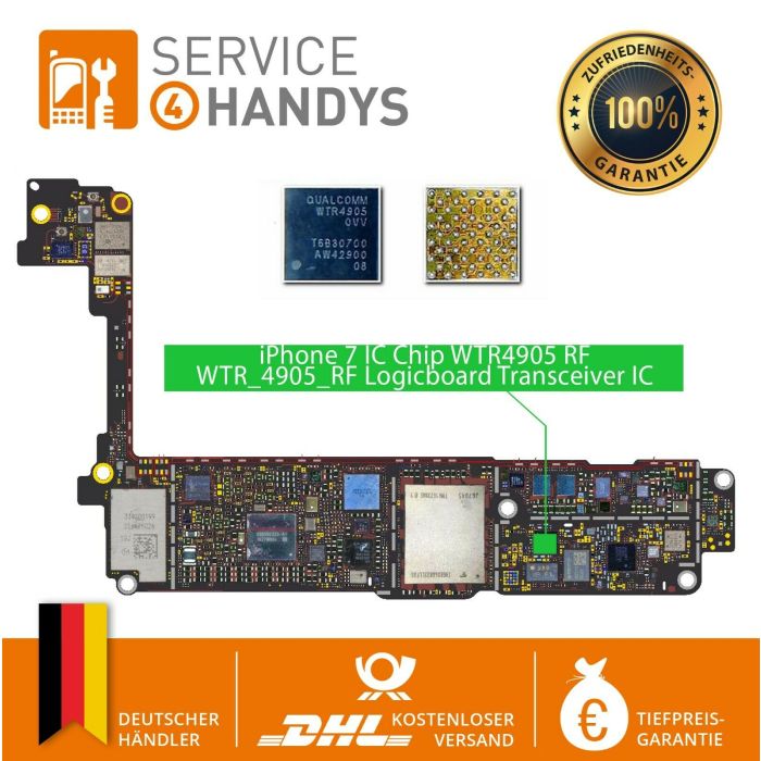 iPhone 7 / 7+ IC Chip WTR4905 RF WTR_4905_RF Logicboard Transceiver IC QUALCOMM