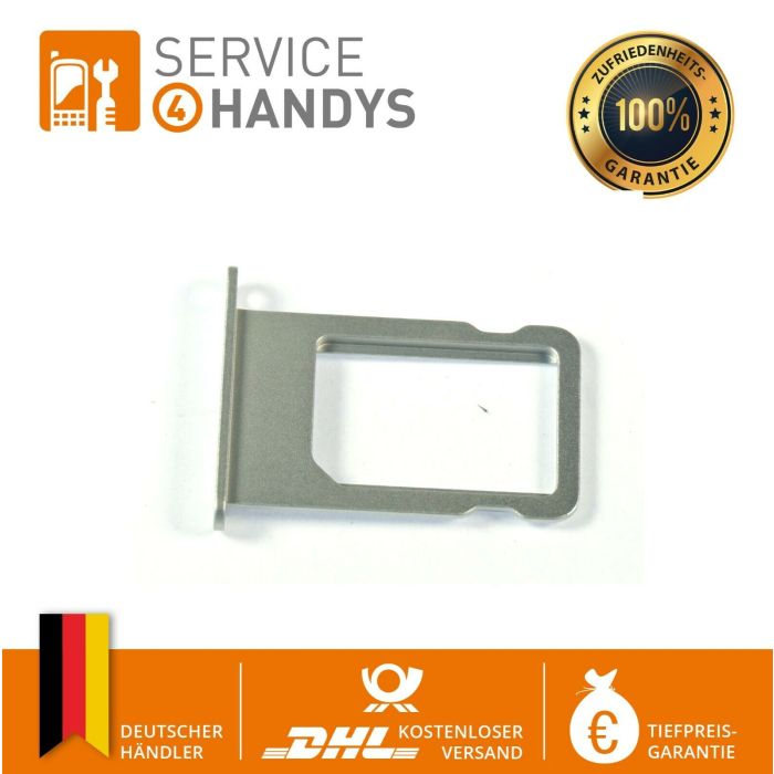 iPhone SE Sim Karten Halter Tray Slot Halterung Silber