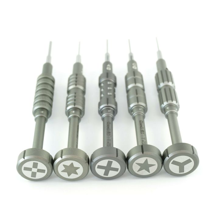 Komplettset 5 x QianLi ToolPlus iThor Schraubenzieher Screwdriver A, B, C, D, E