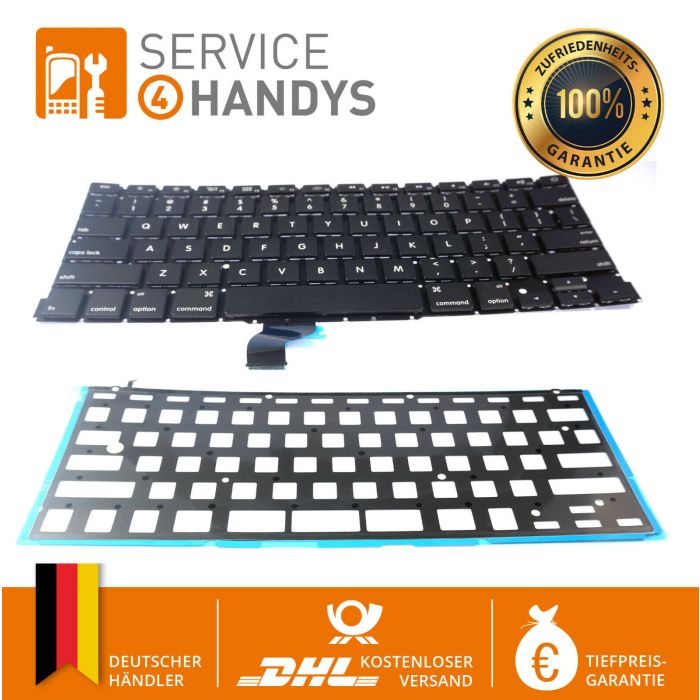MacBook Pro Retina 13" A1502 Tastatur Deutsch + Backlight + Schrauben Set