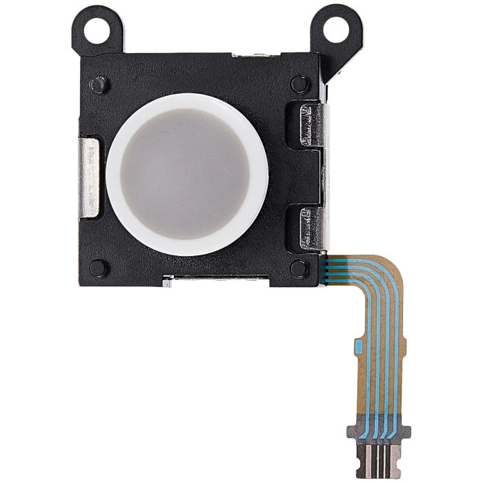3D Analog Joystick Cap Thumbstick für PlayStation Vita 2000 (Weiß)
