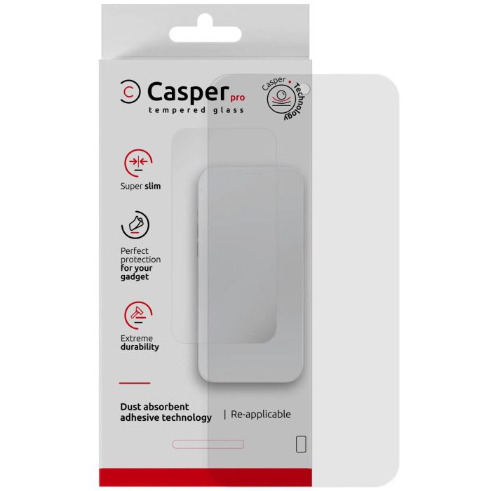 Casper Pro Displayschutzglas für Galaxy A37 5G (Retail-Verpackung) (Transparent)